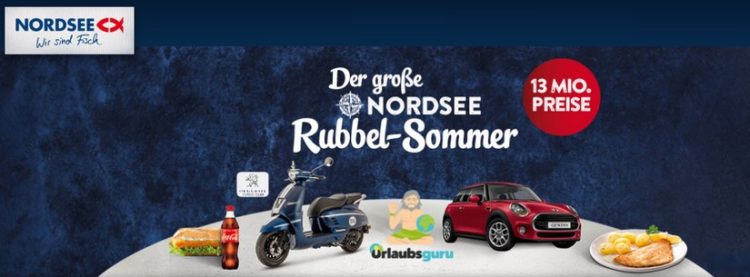 Nordsee Rubbelsommer Gewinnspiel