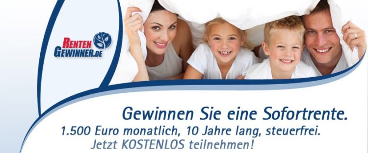 Sofortrente Gewinnen Kostenlos Sofortrente Gewinnen Kostenlos