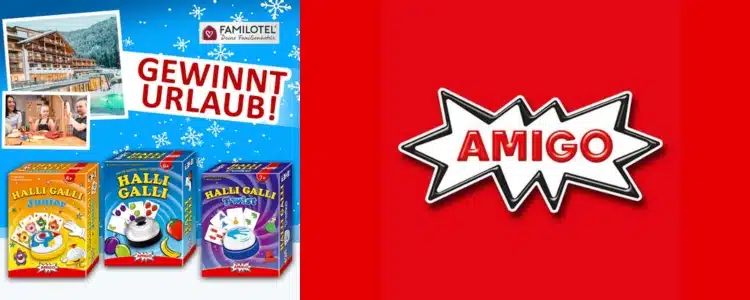 Amigo Spiele Gewinnspiel: Familienurlaub