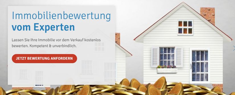 Kostenlose Immobilienbewertung von Immoverkauf24