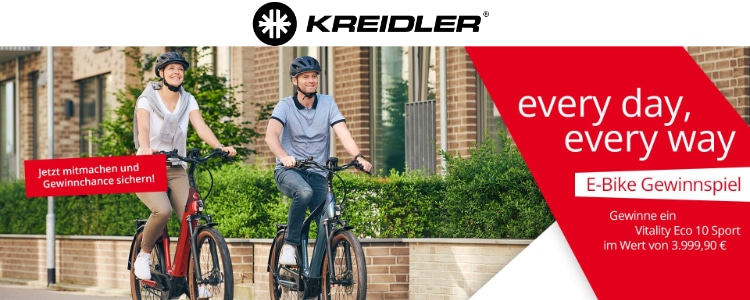 Kreidler E-Bike-Gewinnspiel
