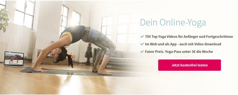 YogaEasy 7 Tage kostenlos testen