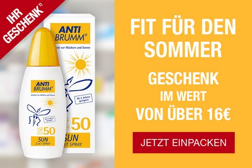 Anti-Brumm Spray gratis bei apodiscounter