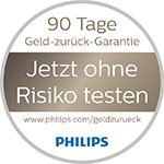 Geld zurück Garantie Philips
