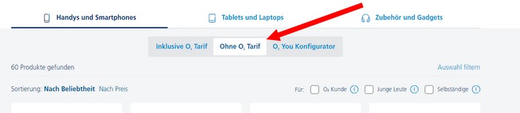 o2 Handy ohne Vertrag