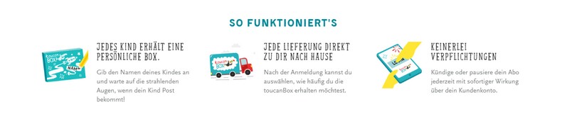 so funktioniert Toucanbox