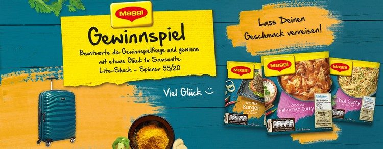 Maggi Gewinnspiel bei myTime