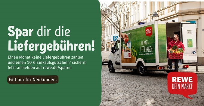 REWE versandkostenfrei