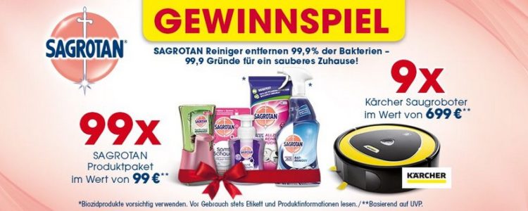 Sagrotan Gewinnspiel von Rossmann