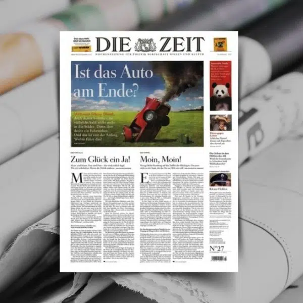 Die Zeit kostenlos lesen 6 Ausgaben ohne Abo (zzgl. 6€ Versand)