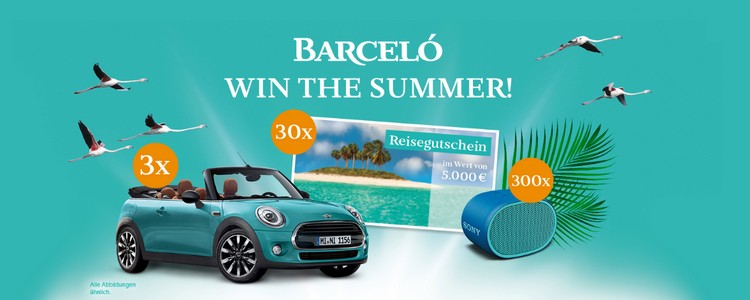 Barcelo Gewinnspiel Chance Auf Mini One Cabrio Und Weitere Preise
