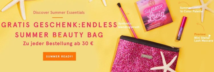 bh cosmetics beauty bag mit Inhalt