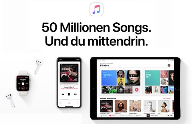 Apple Musik 50 Millionen Songs