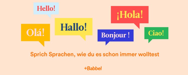 Babbel Sprachen lernen