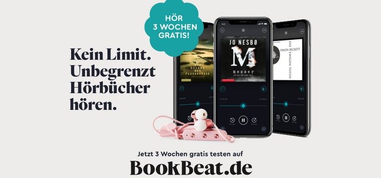 BookBeat 3 Wochen gratis testen