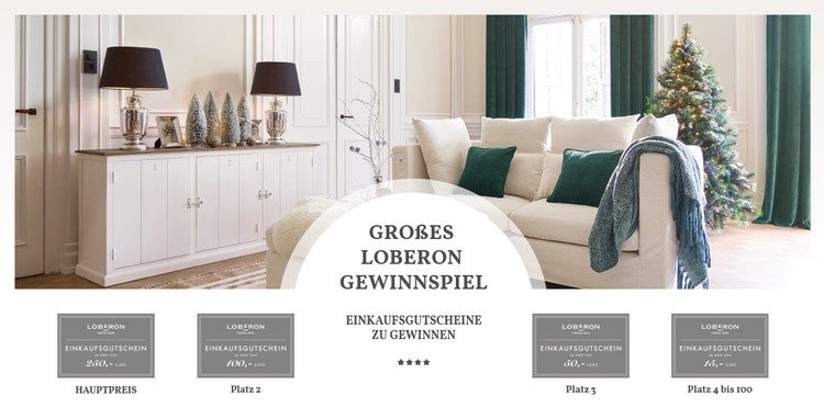 Loberon Gewinnspiel