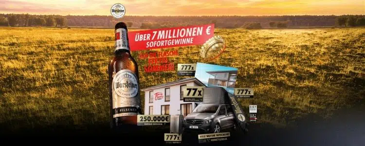 Warsteiner Kronkorken-Aktion