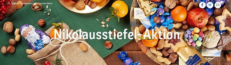 Nikolausstiefel-Aktion REWE