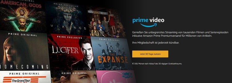 Amazon Prime Video Testen Amazon Prime Video Testen