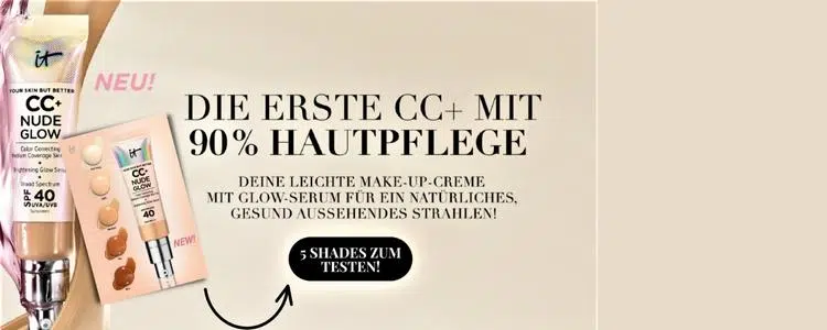 IT Cosmetics CC+ Nude Glow Foundation-Probe sichern