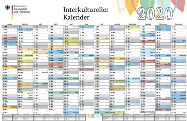 Interkultureller Kalender 2020