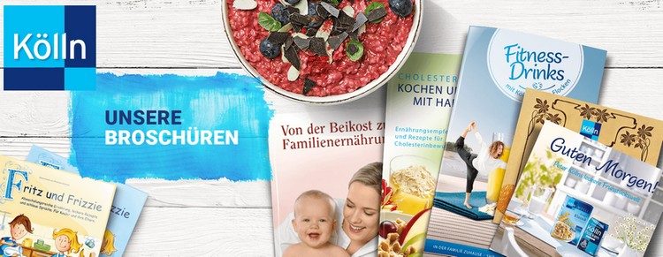 Kölln Rezeptbroschüren