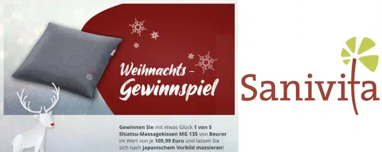 Weihnachtsgewinnspiel Sanivita