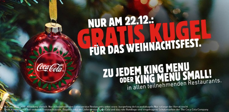 gratis Coca Cola-Kugel