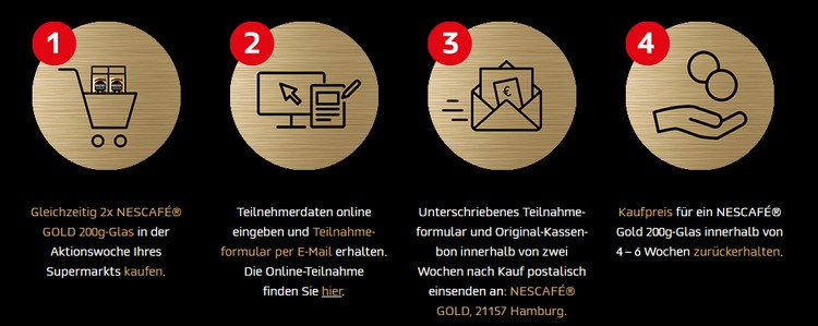 Nescafe 2 für 1