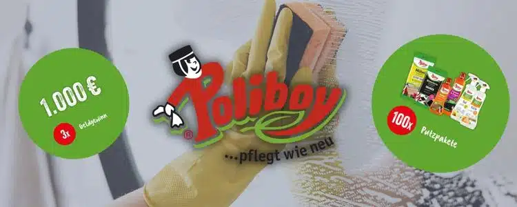 Poliboy verlost 1.000€ und mehr