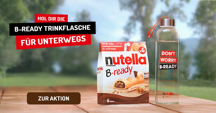 Nutella B-Ready Trinkflasche