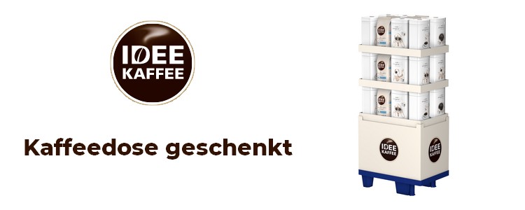 Kaffeedose von Idee Kaffee