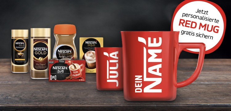 red Mug Nescafé