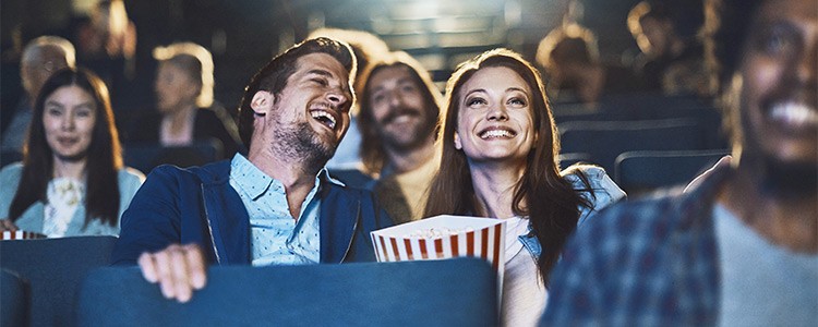 Mann und Frau im Kino