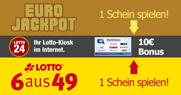 Lotto 6 aus 49 Bonus-Deal