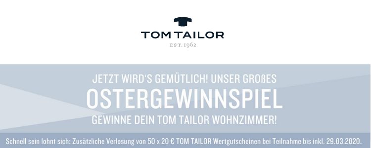 Tom Tailor Gewinnspiel