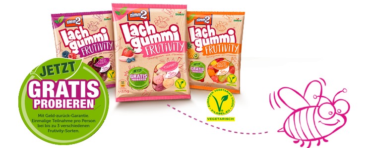 Lachgummi gratis testen