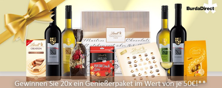 Burda Genießerpaket gewinnen