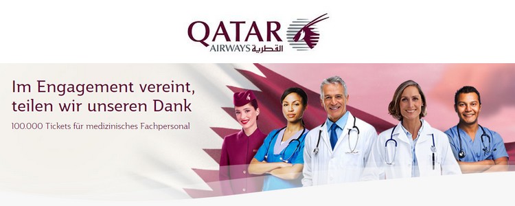 Danke-Angebot von Qatar Airways