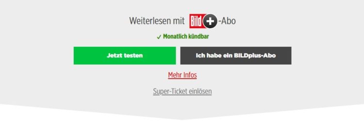 BILDplus-Inhalt