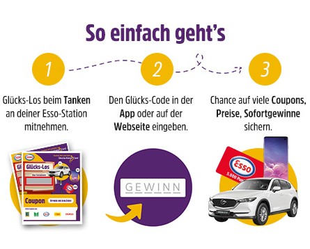 So funktioniert das Gewinnspiel von Esso