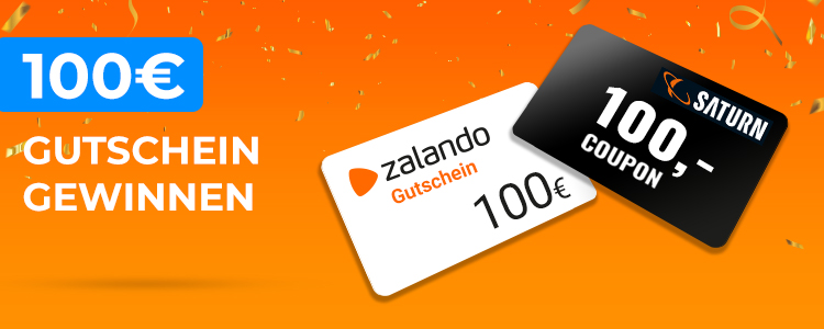 Zalando/Saturn Gutschein gewinnen