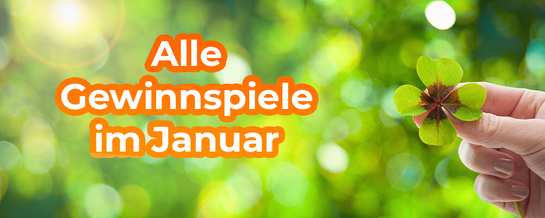 Gewinnspiele im Januar