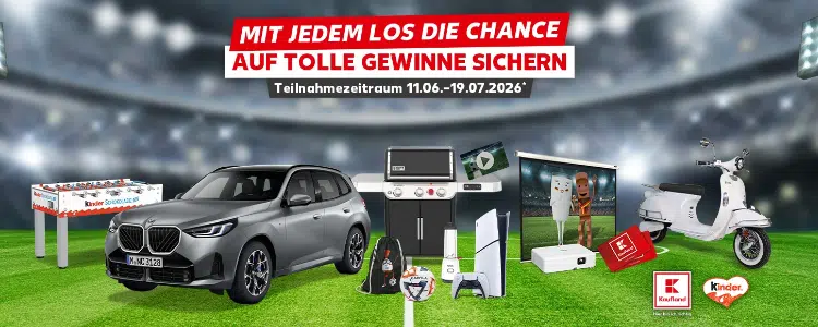 WM-Gewinnspiel von Kaufland und Ferrero