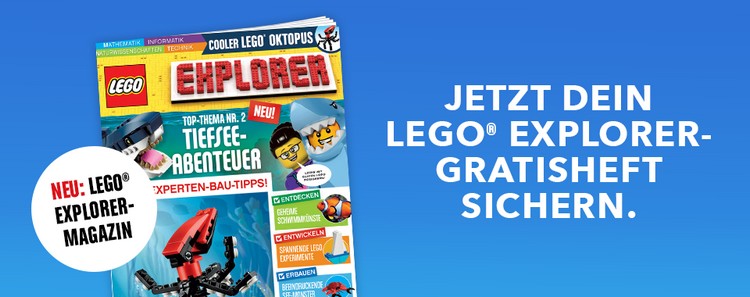 Gratis LEGO Explorer Magazin