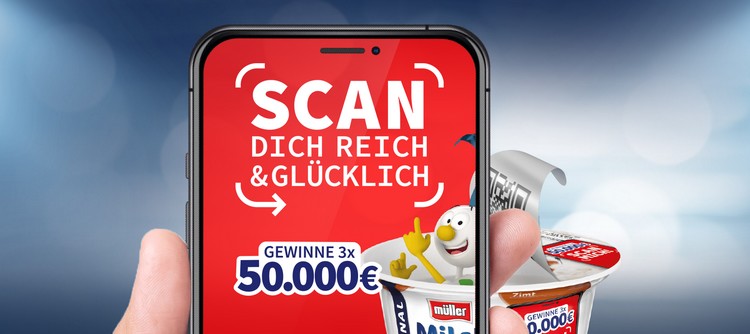 Müller Milchreis Scannen Müller Milchreis Scannen