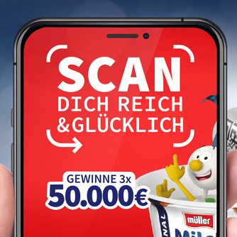 Müller Milchreis Scannen Müller Milchreis Scannen