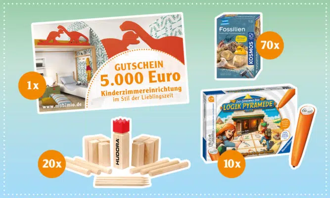 Preise beim Globus-Ferrero-GEwinnspiel