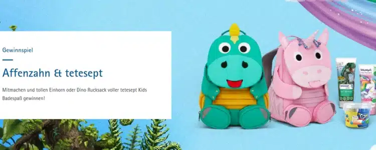 tetesept Gewinnspiel Kinderrucksäcke