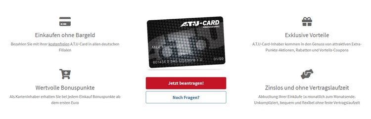 ATU Card Vorteile